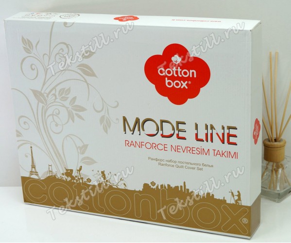 Комплект Постельного Белья Ранфорс MODE LINE Megan - cotton box