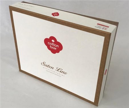 Комплект Постельного Белья Евро 2 сп. Сатин Royal Saten  - cotton box