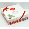 Постельное белье из ранфорса для новорожденных Bebek Ranforce Zurafa Yesil - cotton box Оптом Турция