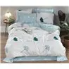 Enlora Ep-022976 2 сп. Евро Комплект Постельного Белья Ранфорс Enlora Flor Mint Фабрика Купить Оптом Турция