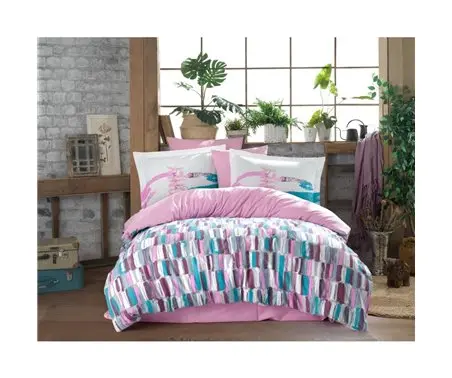 1 сп. Комплект Постельного Белья Poplin - Hobby Home Collection Оптом Турция