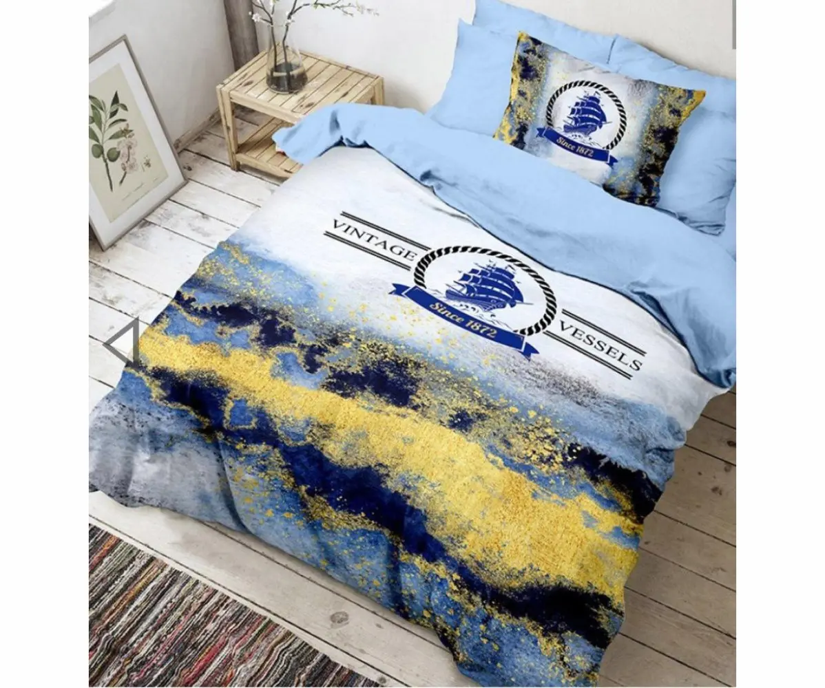 1 сп. Комплект Постельного Белья 3D Хлопок - Club Cotton 1 сп. Комплект Постельного Белья 3D Хлопок - Club Cotton