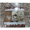 30x50 см 3 шт/уп. Махровые Полотенца с Вышивкой Coffee Deep - ByTem Оптом Турция