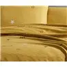 Ep-024621 2 сп. Евро 200x235 см Покрывало Вафельное с Наволочками Pike Seti Çift Kişilik Baskılı Dide Sarı Фабрика Купить Опт...