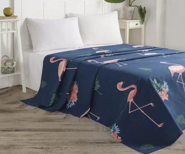 ✅2 сп. Покрывало 200x230 см Doğal Pike Baskılı Battal 220x230cm BigFilamin Laci Оптом Турция Фабрика ✅Текстиль для Дома Оптом Ту