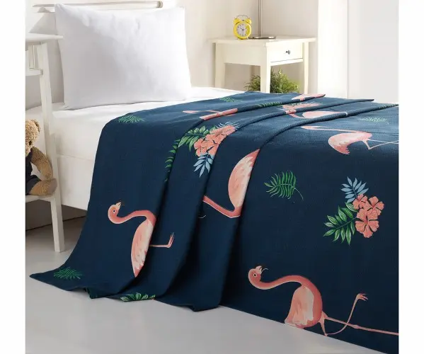 ✅1 сп. Покрывало 140x230 см Doğal Pike Baskılı Kids 140x230cm BigFilamin Laci Оптом Турция Фабрика ✅Текстиль для Дома Оптом Турц