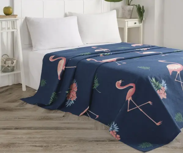 ✅2 сп. Покрывало 240x230 см Doğal Pike Baskılı King 240x230cm BigFilamin Laci Оптом Турция Фабрика ✅Текстиль для Дома Оптом Турц