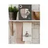 Nilteks 167 2x46 1+1 KAHVE Полотенца вафельные с вышивкой 40x60 см 2 шт/уп 1 TERRY 1 WAFFLE TOWEL KAHVE Фабрика Купить Оптом ...