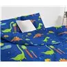 Ep-027843 1 сп. Пододеяльник с Наволочкой 140x200 см Kids Only Dinolar Lacivert Фабрика Купить Оптом Турция