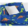 Ep-027843 1 сп. Пододеяльник с Наволочкой 140x200 см Kids Only Dinolar Lacivert Фабрика Купить Оптом Турция