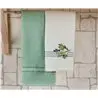 Nilteks 166 2x46 1+1 ZEYTİN Полотенца вафельные с вышивкой 40x60 см 2 шт/уп 1 TERRY 1 WAFFLE TOWEL ZEYTİN Фабрика Купить Опто...