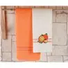 Nilteks 171 2x46 1+1 PORTAKAL Полотенца вафельные с вышивкой 40x60 см 2 шт/уп 1 TERRY 1 WAFFLE TOWEL PORTAKAL Фабрика Купить ...
