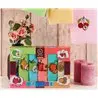 Nilteks 232 6x35 CLASSY FRUiT Полотенца вафельные с вышивкой 30x50 см 6 шт/уп 6-LI CLASSY FRUiT Фабрика Купить Оптом Турция