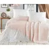 Nilteks SPT003 Летнее Постельное Белье с Вафельным Покрывалом ЕВРО 2 сп. SOFT BEDCOVER SET SOMON Фабрика Купить Оптом Турция