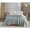 Nilteks 7F004 Yesil 7-Слойгое МУСЛИНОВОЕ ПОКРЫВАЛО 230x240 см 7 LAYER MUSLIN BED COVER CYAN Фабрика Купить Оптом Турция
