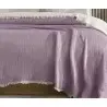 Nilteks 7F006 Lila 7-Слойгое МУСЛИНОВОЕ ПОКРЫВАЛО 230x240 см 7 LAYER MUSLIN BED COVER LİLAC Фабрика Купить Оптом Турция