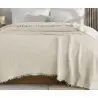 Nilteks 7F008 Krem 7-Слойгое МУСЛИНОВОЕ ПОКРЫВАЛО 230x240 см 7 LAYER MUSLIN BED COVER CREAM Фабрика Купить Оптом Турция