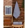TDp 2x57 Moss Mor Подарочный Махровый Набор Полотенец 2 шт/уп. 70x140 см + 50x90 см TWO DOLPHINS Фабрика Купить Оптом Турция