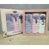 Nilteks 366 3x35 3 LÜ HAVLU SİMLİ BOX LAVENDER Набор Полотенец Махровыe 30x50 см 3 шт/уп TERRY TOWEL CORRUGATED BOX LAVENDER ...