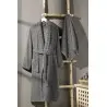 Ep-300805 Набор Халат L/XL + Полотенце 50x90см Carla Antrasit Фабрика Купить Оптом Турция
