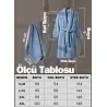 Ep-300807 Набор Халат L/XL + Полотенце 50x90см Carla İndigo Mavi Фабрика Купить Оптом Турция