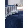 Ep-300648 155x215 см Покрывало Стеганое с Наволочкой Soft Line Lacivert Фабрика Купить Оптом Турция