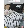 Ep-300207 1 сп. Пододеяльник с Наволочкой Junior Nevresim Seti Tek Kişilik Funny Siyah Фабрика Купить Оптом Турция