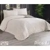 Hul Jacquard Kapitone S19 Стеганое Покрывало 240x260 см с 2-мя Наволочками 60x80 см Jacquard Kapitone Фабрика Купить Оптом Ту...