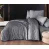 La Romano 300TC PR-121 Сатиновое Постельное Белье Евро 2 сп. 300TC PREMIUM SATIN PR-121 Nesy Grey LA ROMANO Фабрика Купить Оп...