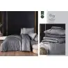 La Romano 300TC PR-121 Сатиновое Постельное Белье Евро 2 сп. 300TC PREMIUM SATIN PR-121 Nesy Grey LA ROMANO Фабрика Купить Оп...