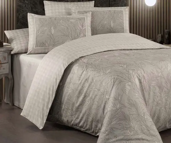 ✅Сатиновое Постельное Белье Евро 2 сп. 300TC PREMIUM SATIN PR-202 LA ROMANO Оптом Турция Фабрика ✅Текстиль для Дома Оптом Турция