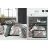 La Romano 300TC PR-217 Сатиновое Постельное Белье Евро 2 сп. 300TC PREMIUM SATIN PR-217 LA ROMANO Фабрика Купить Оптом Турция