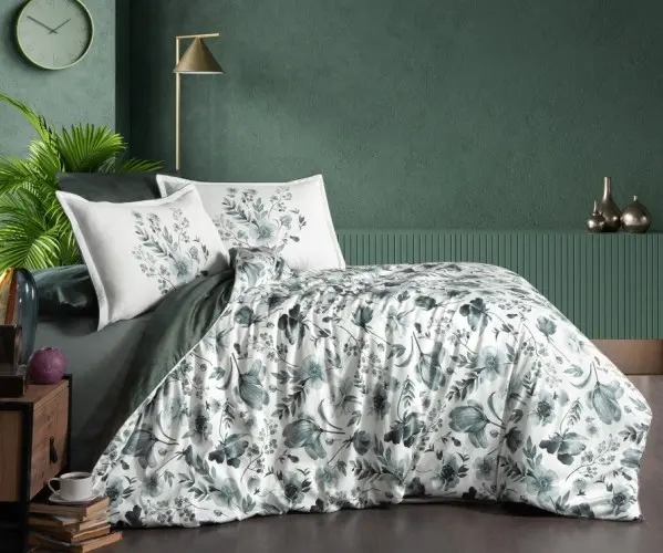 ✅Сатиновое Постельное Белье Евро 2 сп. 300TC PREMIUM SATIN PR-344 LA ROMANO Оптом Турция Фабрика ✅Текстиль для Дома Оптом Турция
