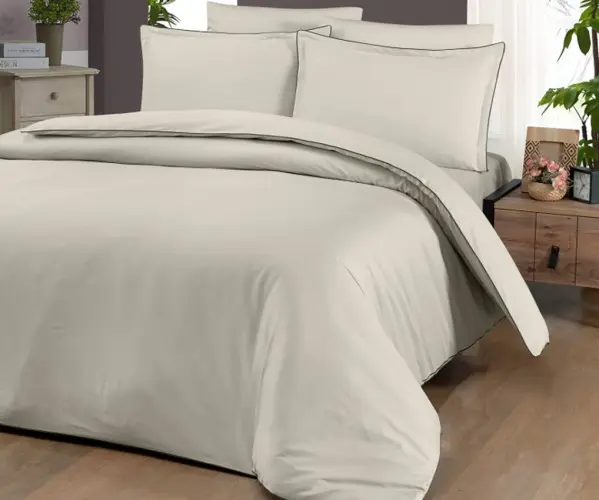 ✅Сатиновое Постельное Белье Евро 2 сп. 300TC PREMIUM SATIN PR-631 LA ROMANO Оптом Турция Фабрика ✅Текстиль для Дома Оптом Турция