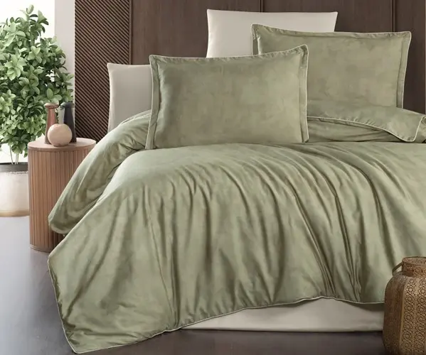 ✅Сатиновое Постельное Белье Евро 2 сп. 300TC PREMIUM SATIN PR-702 LA ROMANO Оптом Турция Фабрика ✅Текстиль для Дома Оптом Турция