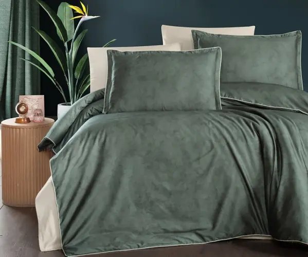 ✅Сатиновое Постельное Белье Евро 2 сп. 300TC PREMIUM SATIN PR-703 LA ROMANO Оптом Турция Фабрика ✅Текстиль для Дома Оптом Турция