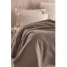 Enlora En-030310 1 сп. Вафельное Покрывало 160x230 см Plain Düz Renk Pike Örtü Tek Kişilik Kahve Фабрика Купить Оптом Турция