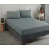 Enlora En-029513 2 сп. 160x200 см Простынь на Резинке с 2-мя Наволочками Road Basic Lastikli Çarşaf Seti Çift Kişilik Yeşil Ф...
