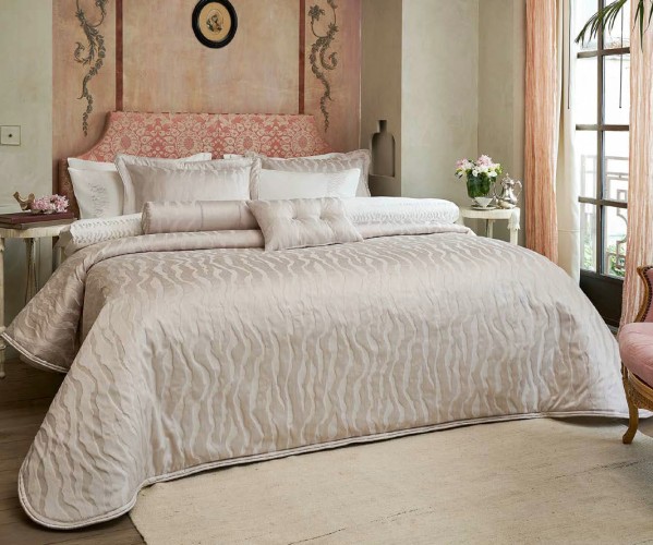 ✅Жаккардовое Покрывало 270x260 см с Подкшками и Наволочками STELLA Cream Pepper Home Оптом Турция Фабрика ✅Текстиль для Дома Опт