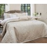 Жаккардовое Покрывало 270x260 см с Подкшками и Наволочками STELLA Cream Pepper Home