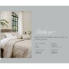 Жаккардовое Покрывало 270x260 см с Подкшками и Наволочками STELLA Cream Pepper Home