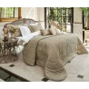 Жаккардовое Покрывало 270x260 см с Подкшками и Наволочками CELINE Green Pepper Home